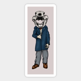 Navy bear boy Sticker